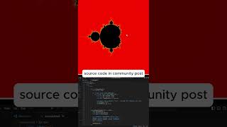 Mandelbrot Set Explore html css js code #shorts #webdesign
