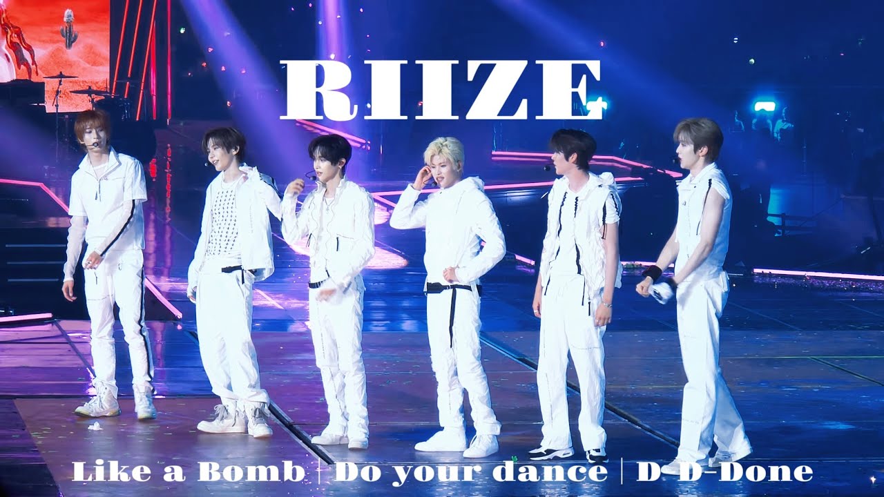 RIIZE《Like a Bomb + Do your dance + D-D-Done》｜260809 2026 SBS