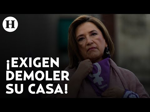 Morena en CDMX exige clausurar y demoler casa de Xóchitl Gálvez por construcción ilegal