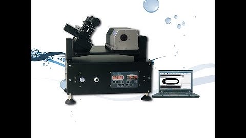 spinning drop interfacial tensiometer model TX500C