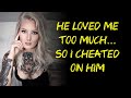 Guy puts her on a pedestal and so much love makes her cheats with an ex, right in front of the guy.