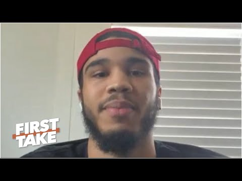 Jayson Tatum on the NBA returning and the Celtics bouncing back from a tough season | First Take