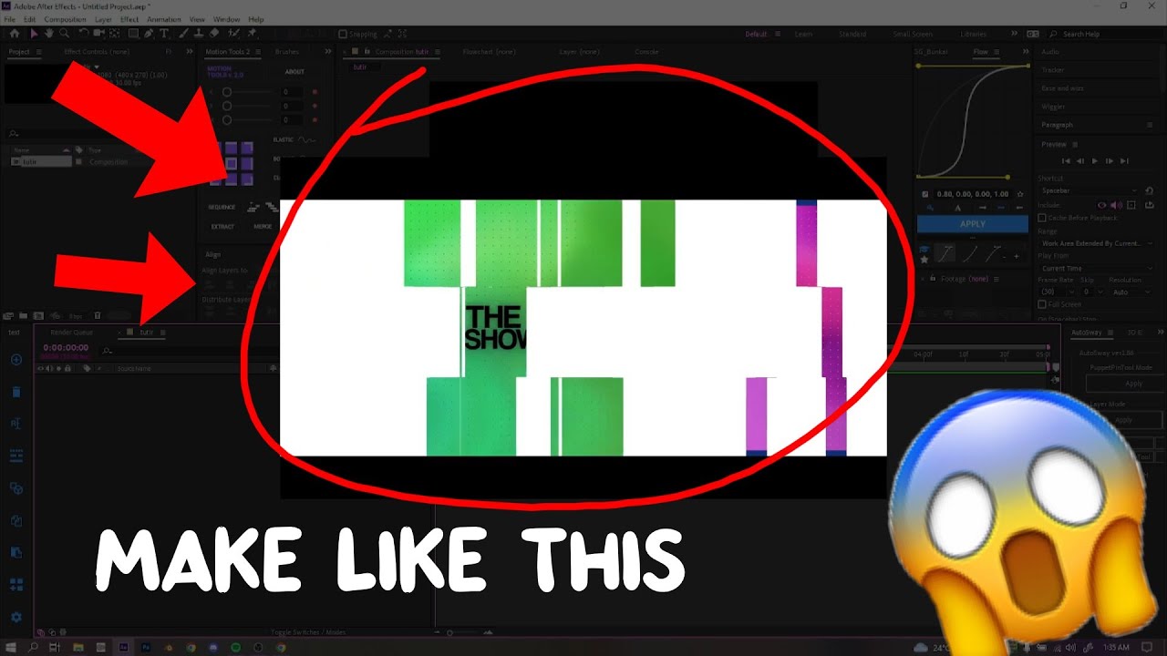 How to make glitch transition in After Effect no plugin no root mod apk ...