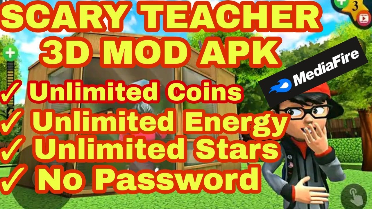 SCARY TEACHER 3D MOD APK TERBARU YouTube