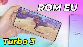 Test game Redmi Turbo 3 up ROM EU: NGON hơn ROM gốc mỗi tội bị lỗi…