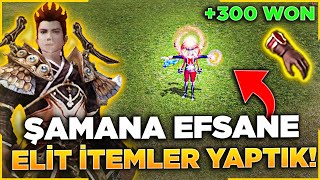 ŞAMANA EFSANE ELİT İTEMLER ( HASAR UÇTU! ) | SON EFSUNDA GELENE BAK !! | Metin2 Anadolu#26