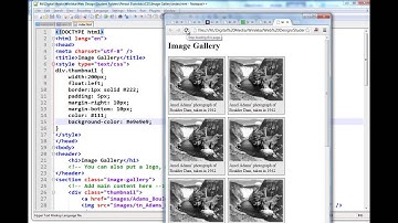 Create CSS-driven Image Gallery Part 3 - Style it up with CSS