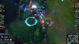 UNBELIEVABLE ZED OUTPLAY 1V4 RIOT PLS NERF MY WIFE TOOK THE KIDS FT. BIG HORSECOCK HECARIM
