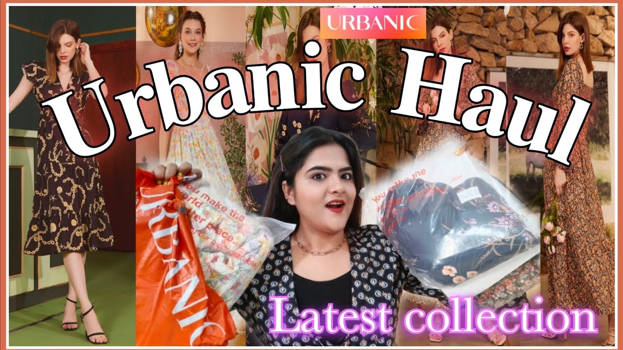 Urbanic Haul latest collection / Dresses full length midi Gym wear haul / urbanic  winter haul . - YouTube