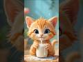 Cute Kitten 😻#shorts #shortvideo #viral #aivideo #ai #cute #cat