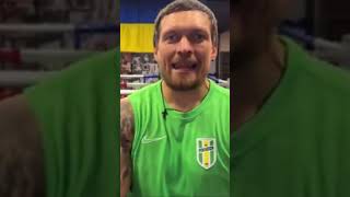 USYK CALLS OUT TYSON FURY - “BELLY WHERE ARE YOU”