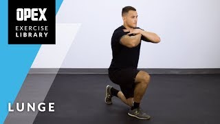 Lunge - OPEX Exercise Library