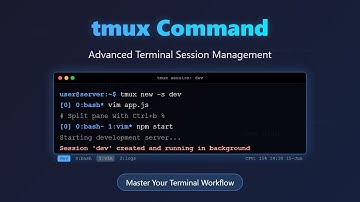 tmux Tutorial: Master Terminal Session Management for Beginners