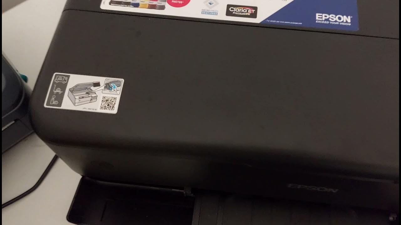 How To Replace a Maintenance Box Epson ET8550 Printer Fix YouTube