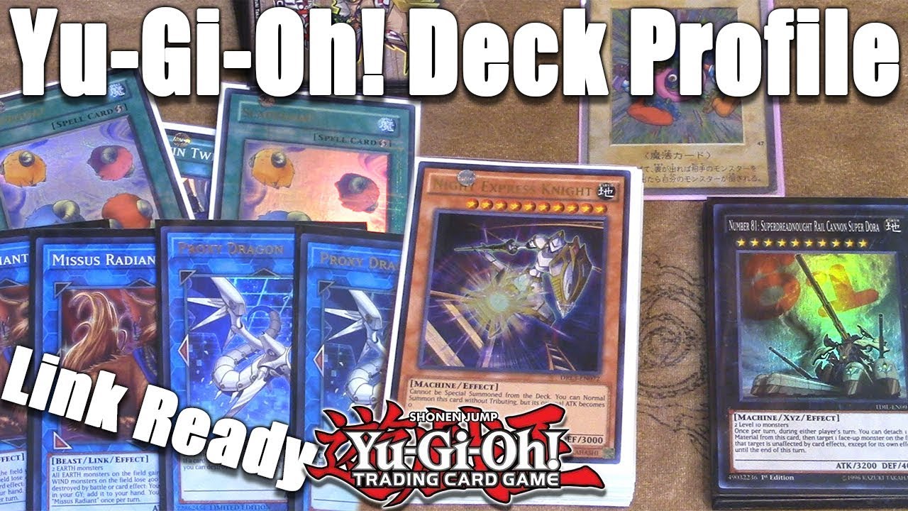 Yu Gi Oh Link Ready Rank 10 Xyz Train Deck Profile 2017 Exodius The