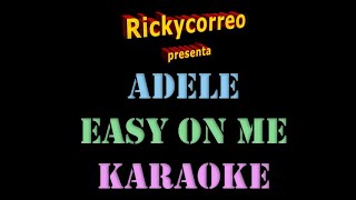 Adele - Easy On Me - KARAOKE