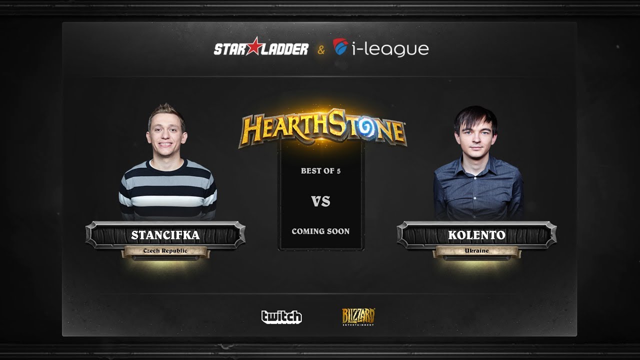 [EN] StanCifka vs Kolento | SL i-League Hearthstone StarSeries Season 3 (26.05.2017)