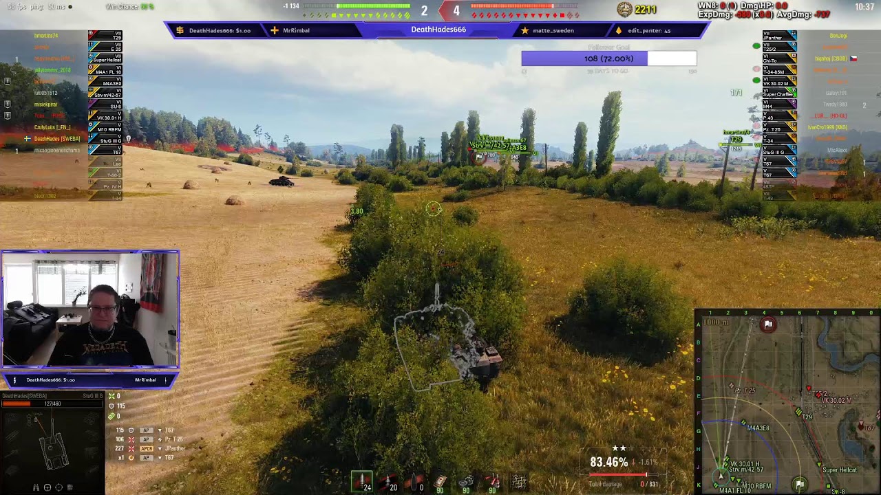 * WOT EU * ENG * Few rounds of "Art Of Strategy" (new gamemode) *