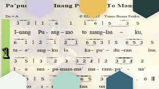 Video thumbnail of "PA'PUDIAN TORAYA 23" INANG PUANGMO TO MANGLAA KU ""