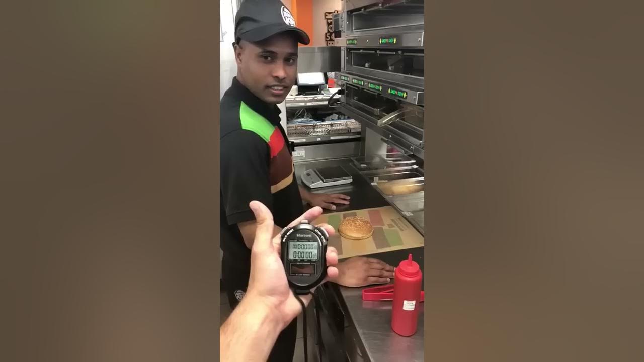 Fastest whopper #whopper hopper ever made in #burgerking (8 seconds)