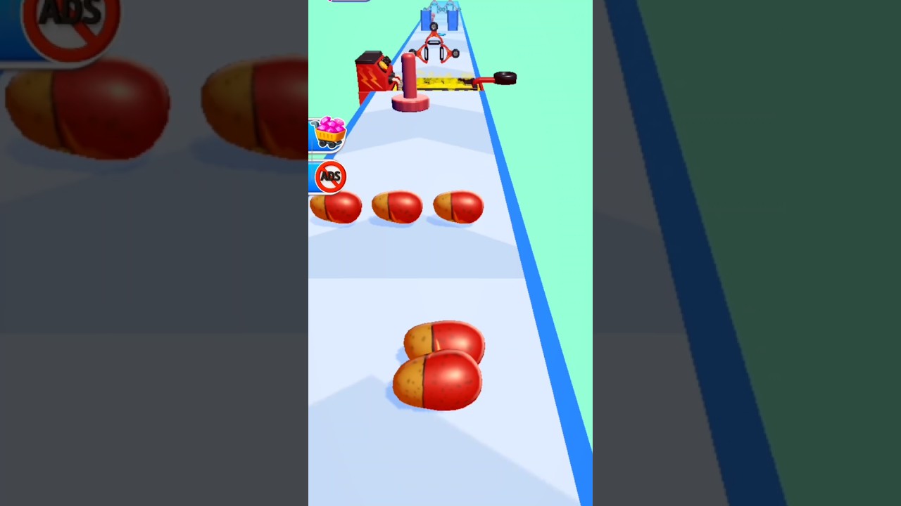 Potato Rush Fun Game🙂#shorts #shortsfeed #trending #gaming