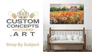 Wall Art Decor by Custom Concepts Art - Shop By Subject/Niche