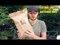 Testing United Nations MRE (Meal Ready to Eat)