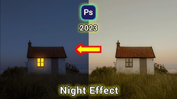 Turn day to night in photoshop how to create night effect photoshop tutorial 2023