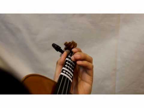 ABRSM Violin Exam Grade 2 scales and arpeggios - Bb major arpeggio (separate bow)