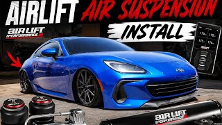 Airlift Suspension Install Subaru Brz | Part 2