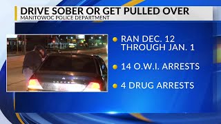 Famous Manitowoc Police Department's Winter Drive Sober campaign leads to nearly 15 OWI arrests Profile