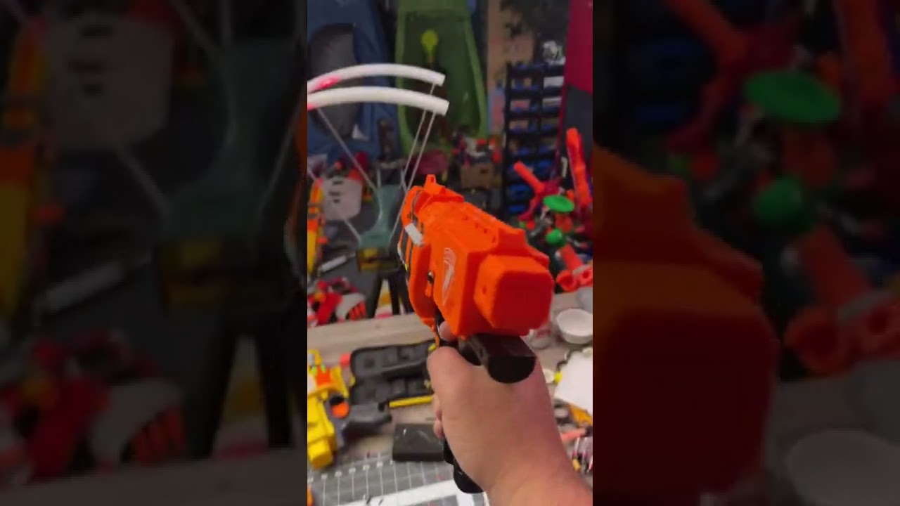 Is working on a mod guide for a Nerf Barricade from 2010 weird? Maybe! But it’s all new to me lol