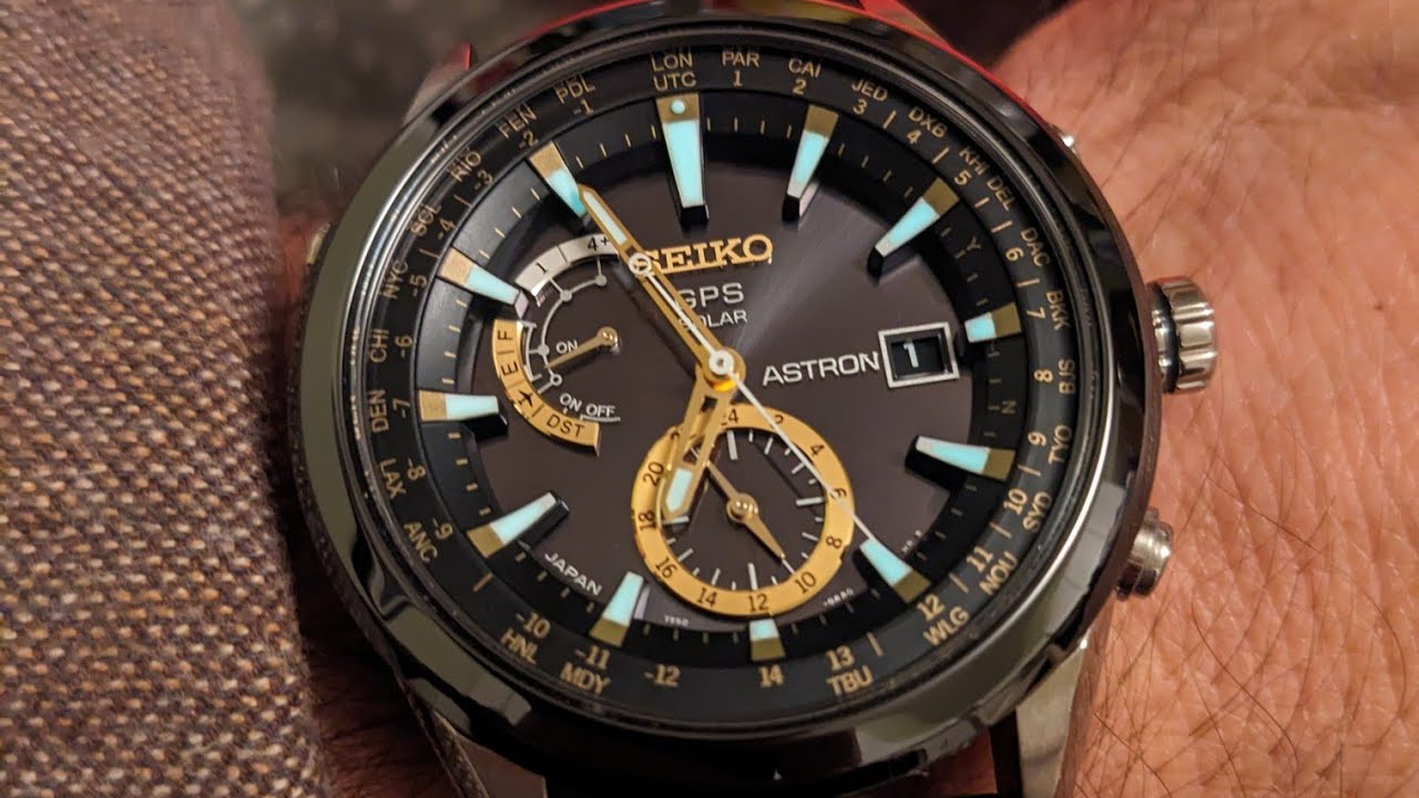 Seiko Astron SST005 GPS Solar Review - YouTube