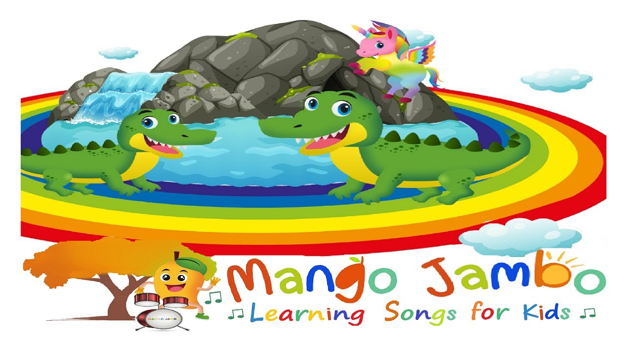 Crocodile song!Learn Jungle AnimalsNursery Rhymes for Kids Kids