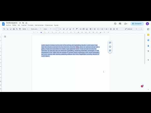 Domina el Arte del Doble Espaciado en Google Docs