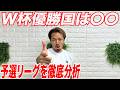 【サッカー日本代表W杯】今大会の優勝予想は？2026W杯を徹底予想！