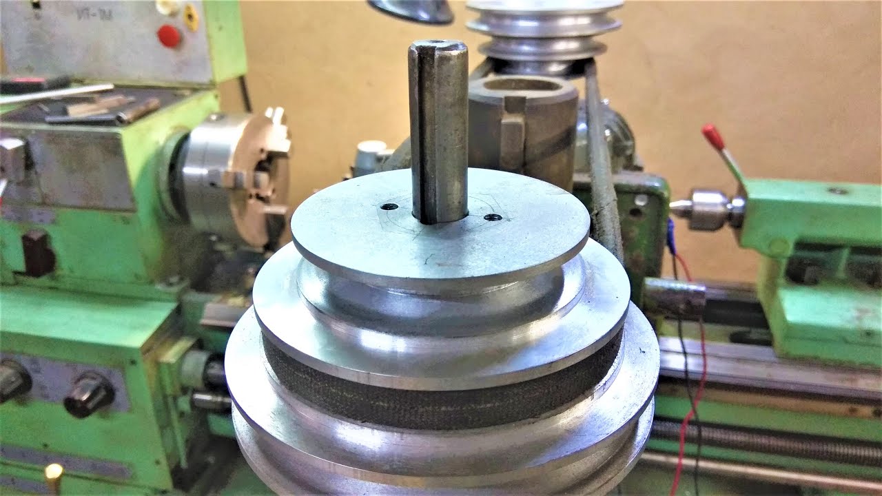 Как выточить шкив на токарном станке. Часть 2 - YouTube