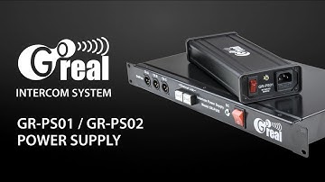 Goreal Intercom System: Power Station