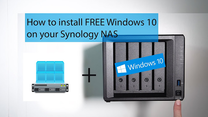 Add synology nas to windows 10