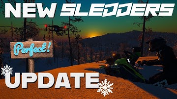 New Sledders Update! Review and Playthrough