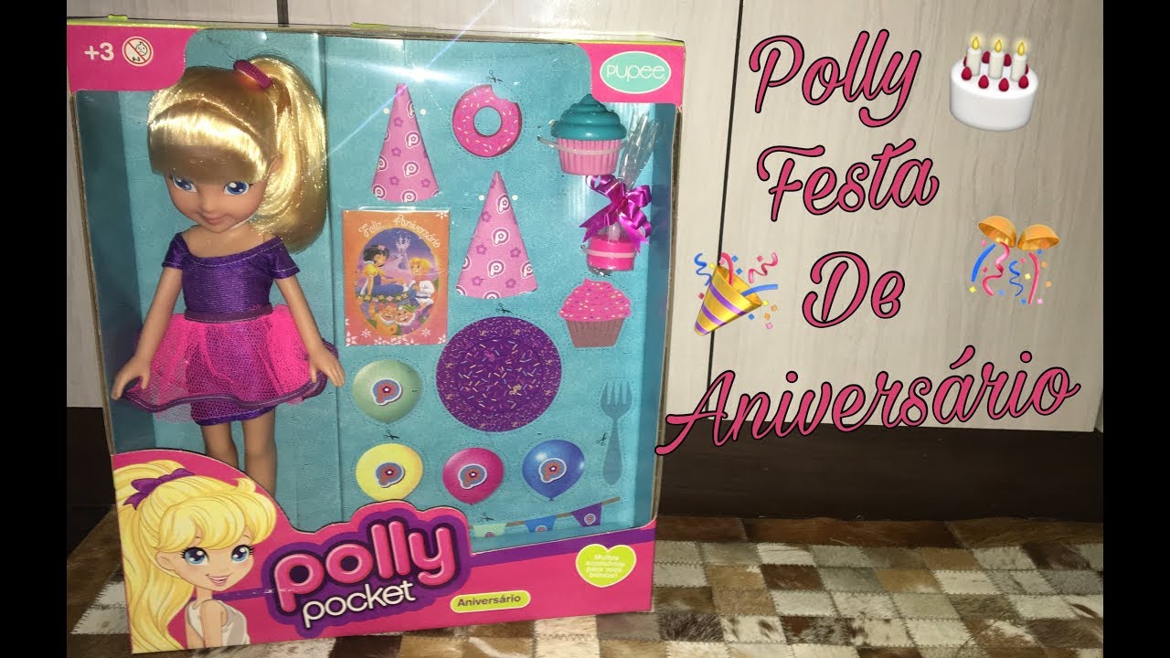 Polly - Bonecas Festa a Fantasia Djb19 - MP Brinquedos