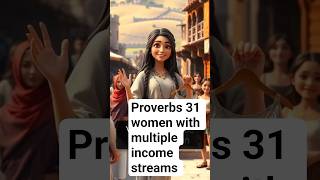 Build wealth like proverbs 31 woman. #Proverbs31 #Biblical Finance #Multiple Income Streams