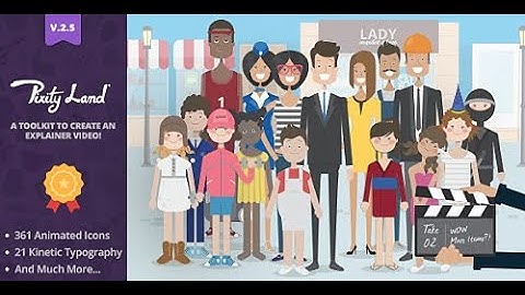 Free Download Pixity Land 3.0 After Effects Template!