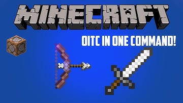 One in the chamber in Minecraft 1.9/1.10/1.11/1.12 in One Command!