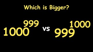 Japan | A Nice Olympiads Trick | Which is greater 1000^999 vs 999^1000 | How to Compare? by Learn with Christian Ekpo 2,058 views 4 days ago 7 minutes, 39 seconds