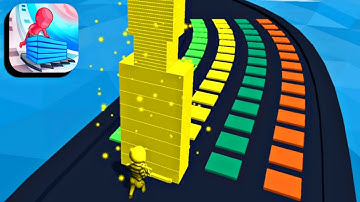 Stack Colors 🏃🌈⭐ All Levels 72 Gameplay (iOS,Android)