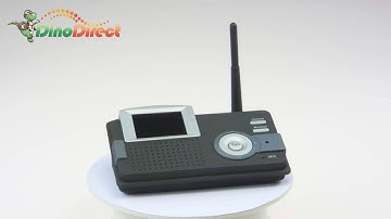 Digital 2.4" LCD Wireless CMOS Color IR Video Doorbell Intercom System