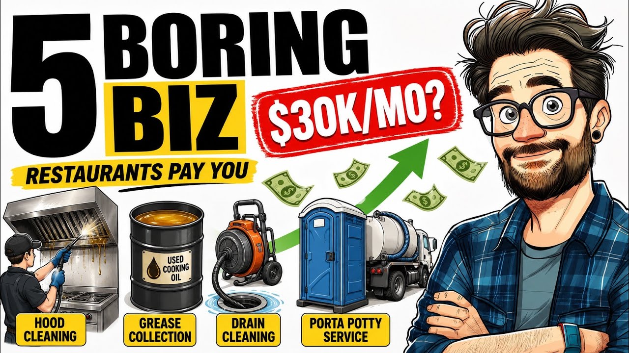 5 Boring Businesses Restaurants Pay You to Run ($30K/Month)