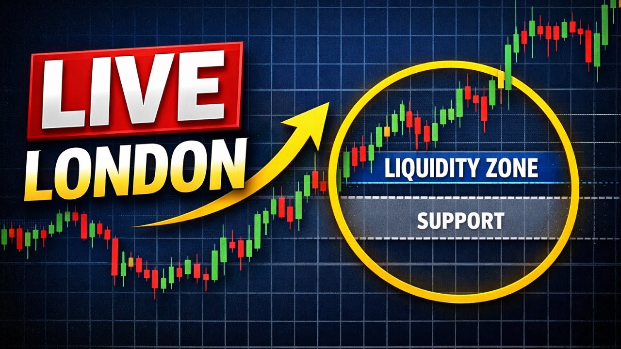 LIVE TRADING – London Session | XAUUSD Liquidity Sweep - YouTube