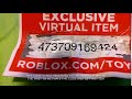 Roblox Toy Codes List